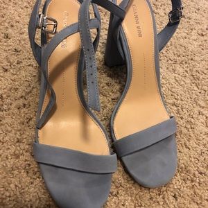 Gianni Biani size 10 baby blue heels